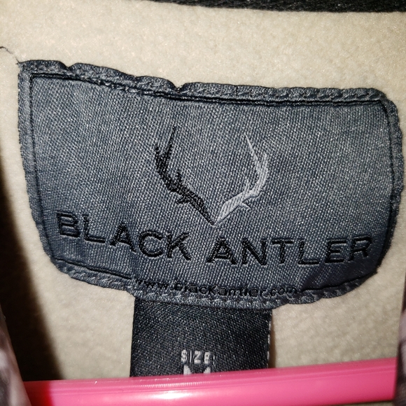 NWT Black Antler Tan/Turquoise Camo Jacket - Picture 3 of 4